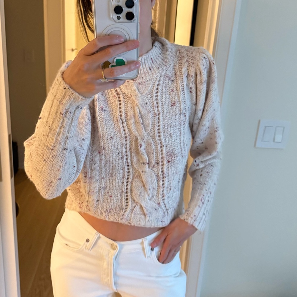 Rebecca Taylor Cable Knit Sweater